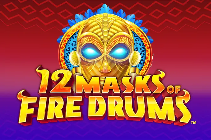 Play 12 Masks of Fire Drums™ on Starcasino.be online casino