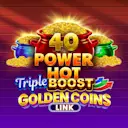 Jouer à 40 Power Hot Triple Boost Golden Coins Link sur le casino en ligne Starcasino.be