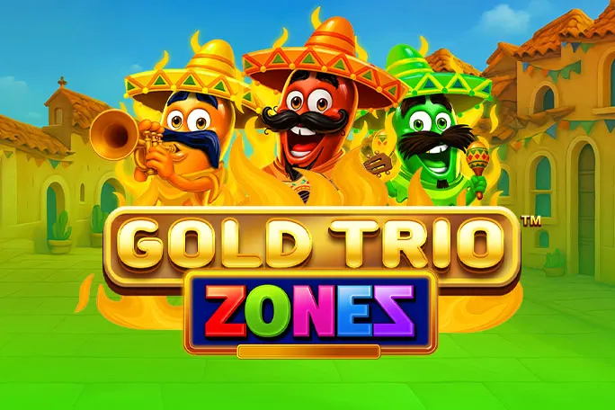 Play Gold Trio: Zones on Starcasino.be online casino