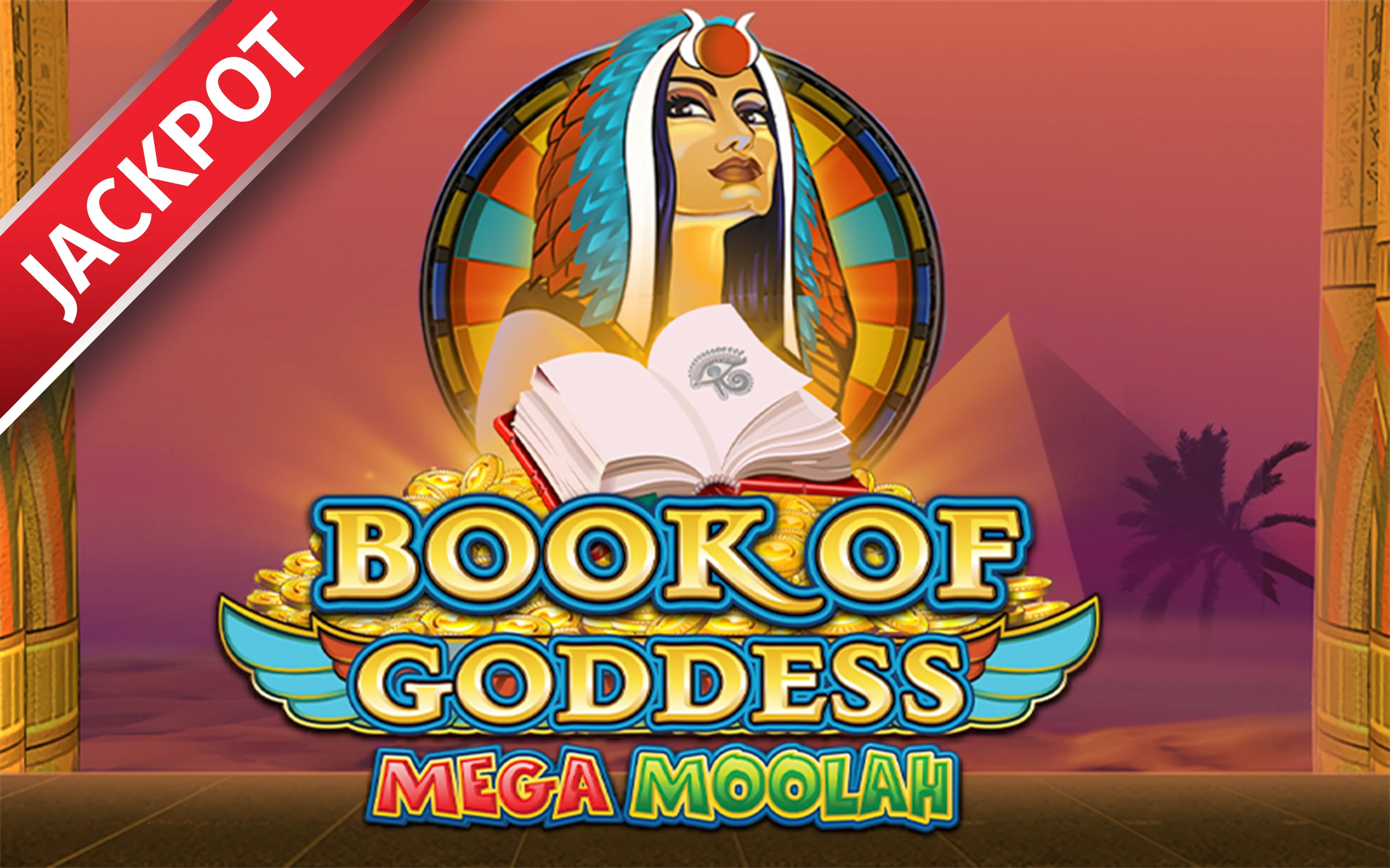 Play Book of Goddess Mega Moolah on Starcasino.be online casino