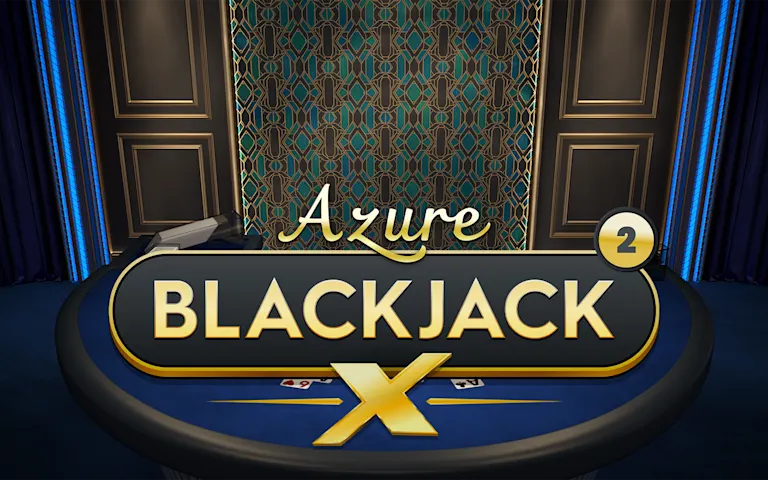 Play BlackjackX 2 - Azure on Stardice.be online casino