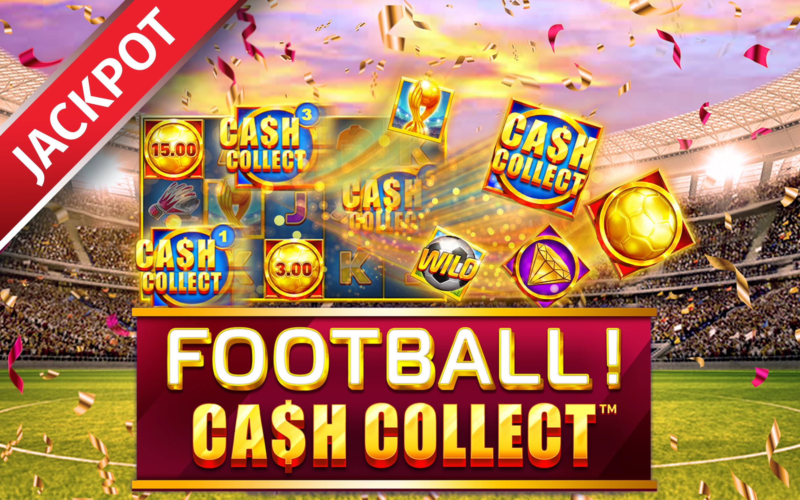 Играйте в Football! Cash Collect в онлайн-казино Starcasino.be