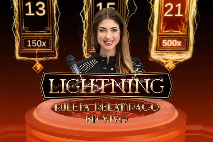 Juega a Ruleta Relámpago en Vivo en el casino en línea de Solcasino.es