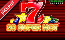 Play 20 Super Hot Progressive Jackpot on Starcasino.be online casino