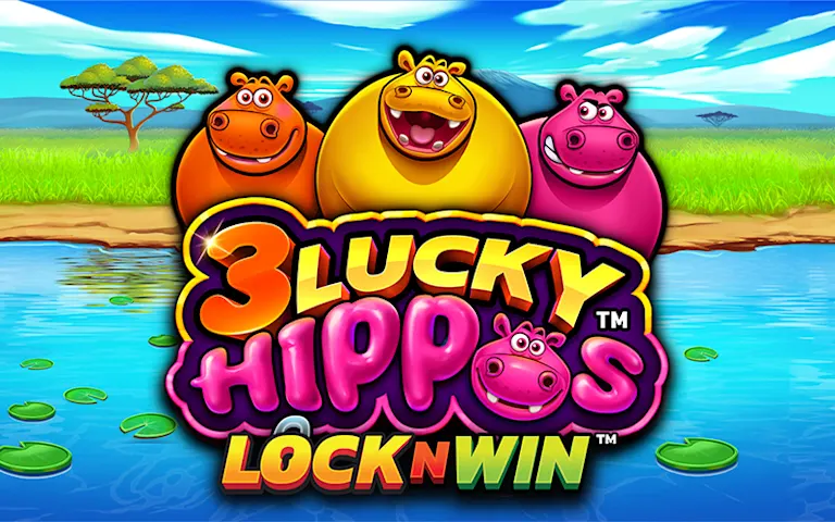 Play 3 Lucky Hippos™ on Starcasino.be online casino