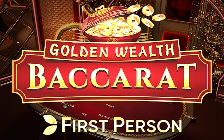 Play First Person Golden Wealth Baccarat on Stardice.be online casino