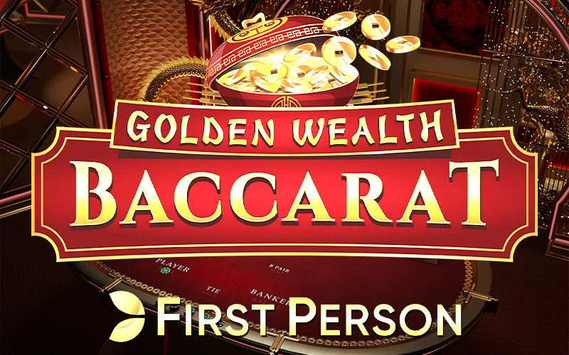 Spil First Person Golden Wealth Baccarat på Starcasino.be online kasino
