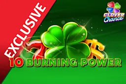Play 10 Burning Power Clover Chance on Starcasino.be online casino