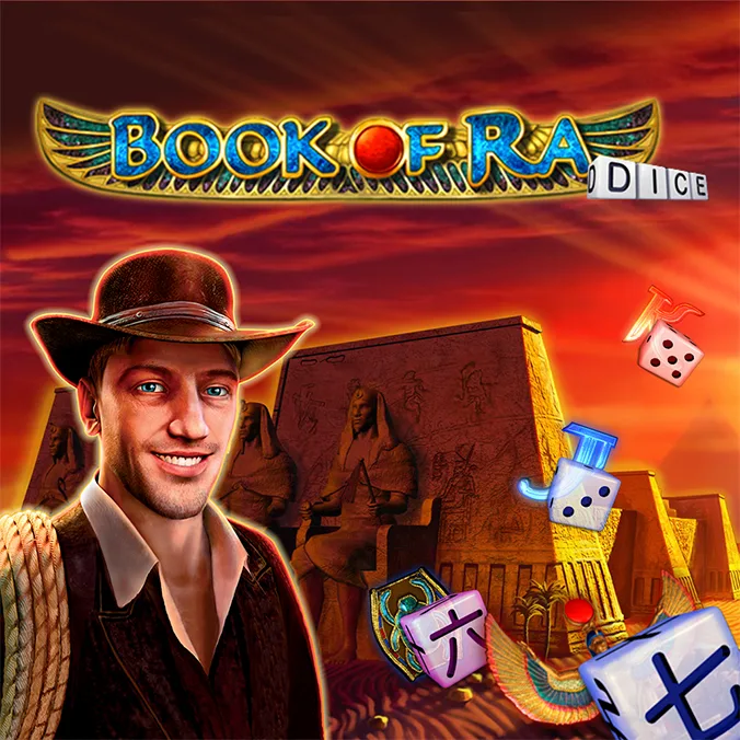 Play Book of Ra Dice on Starcasinodice.be online casino