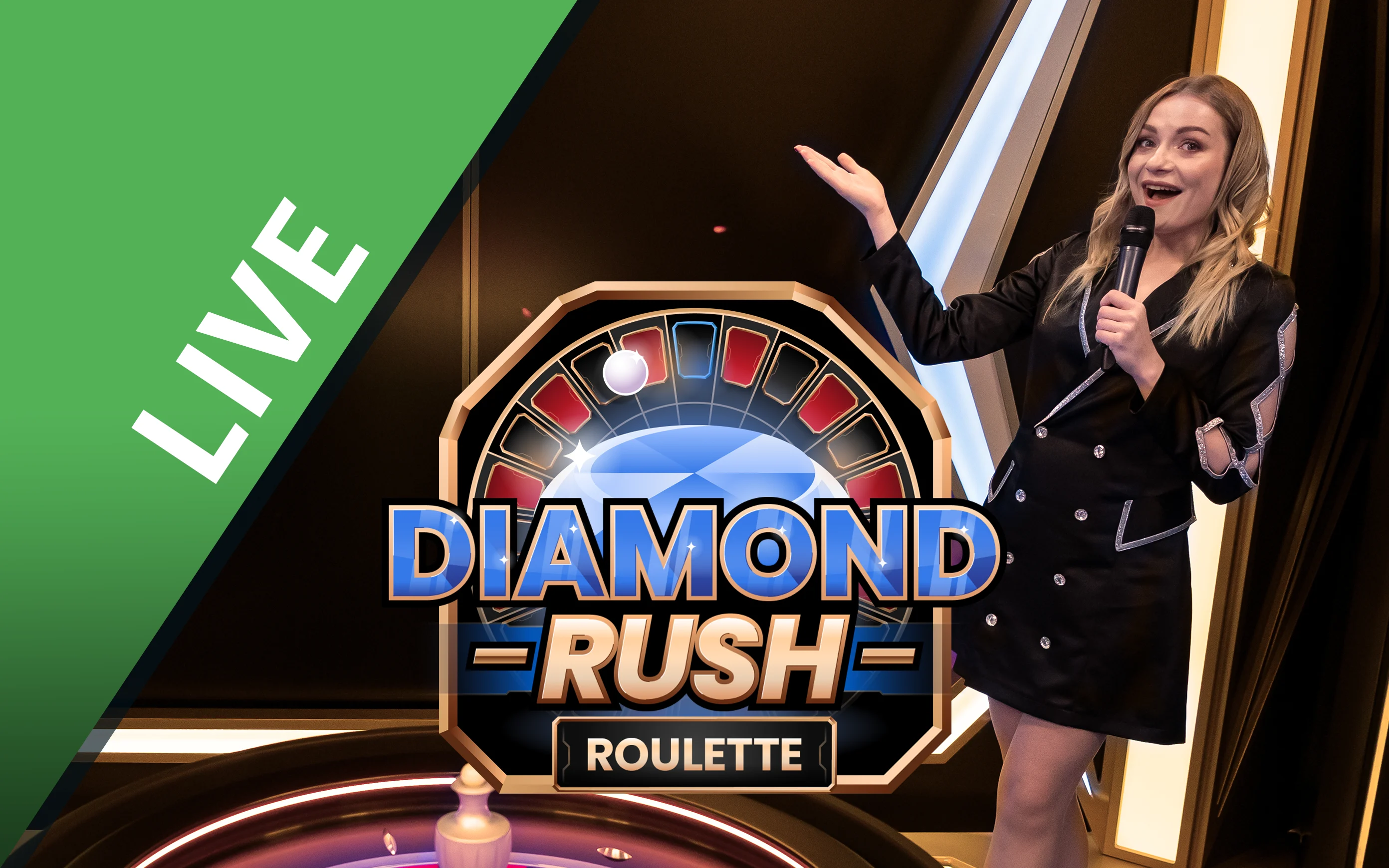 Jogue Diamond Rush Roulette no casino online Starcasino.be 