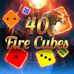 Play 40 Fire Cubes on Starcasinodice.be online casino