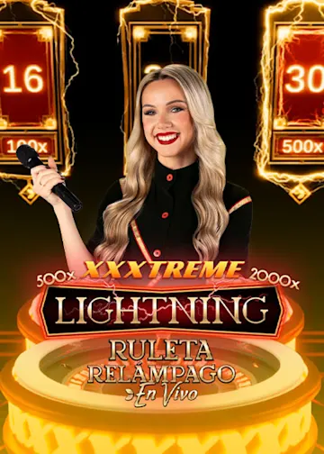 Play Ruleta Relámpago XXXtreme En Vivo on Solcasino.es online casino