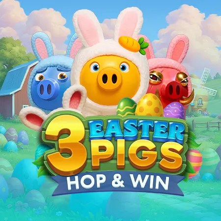 3 Easter Pigs - Hop and Win