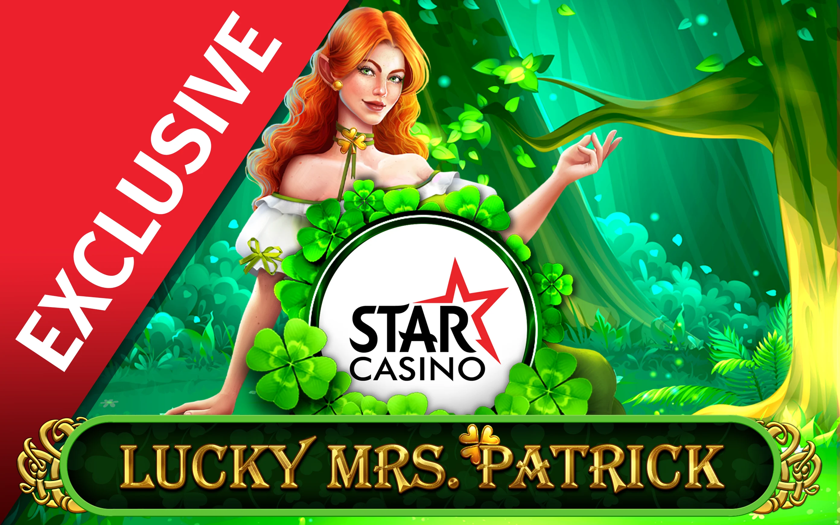 Chơi Starcasino Lucky Mrs Patrick trên sòng bạc trực tuyến Starcasino.be