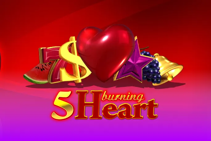 Play 5 Burning Heart on Starcasino.be online casino