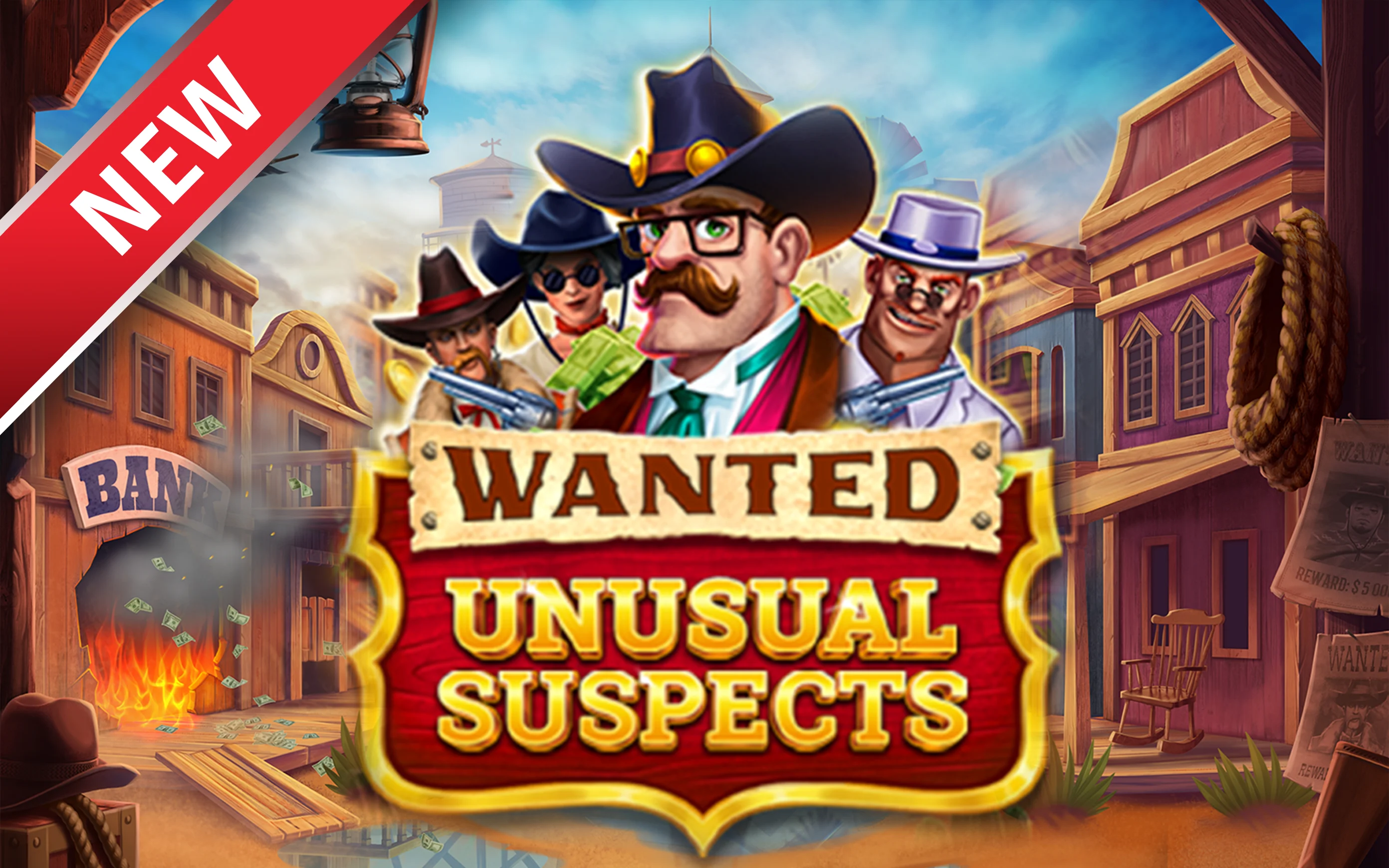 Play Wanted Unusual Suspects™ on Starcasino.be online casino