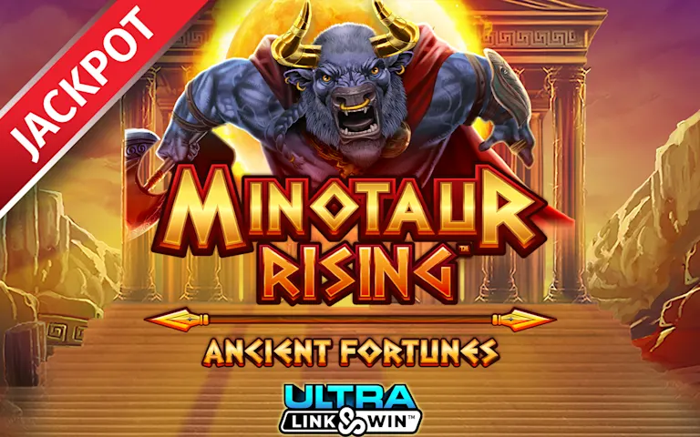 Play Ancient Fortunes Minotaur Rising™ on Starcasino.be online casino