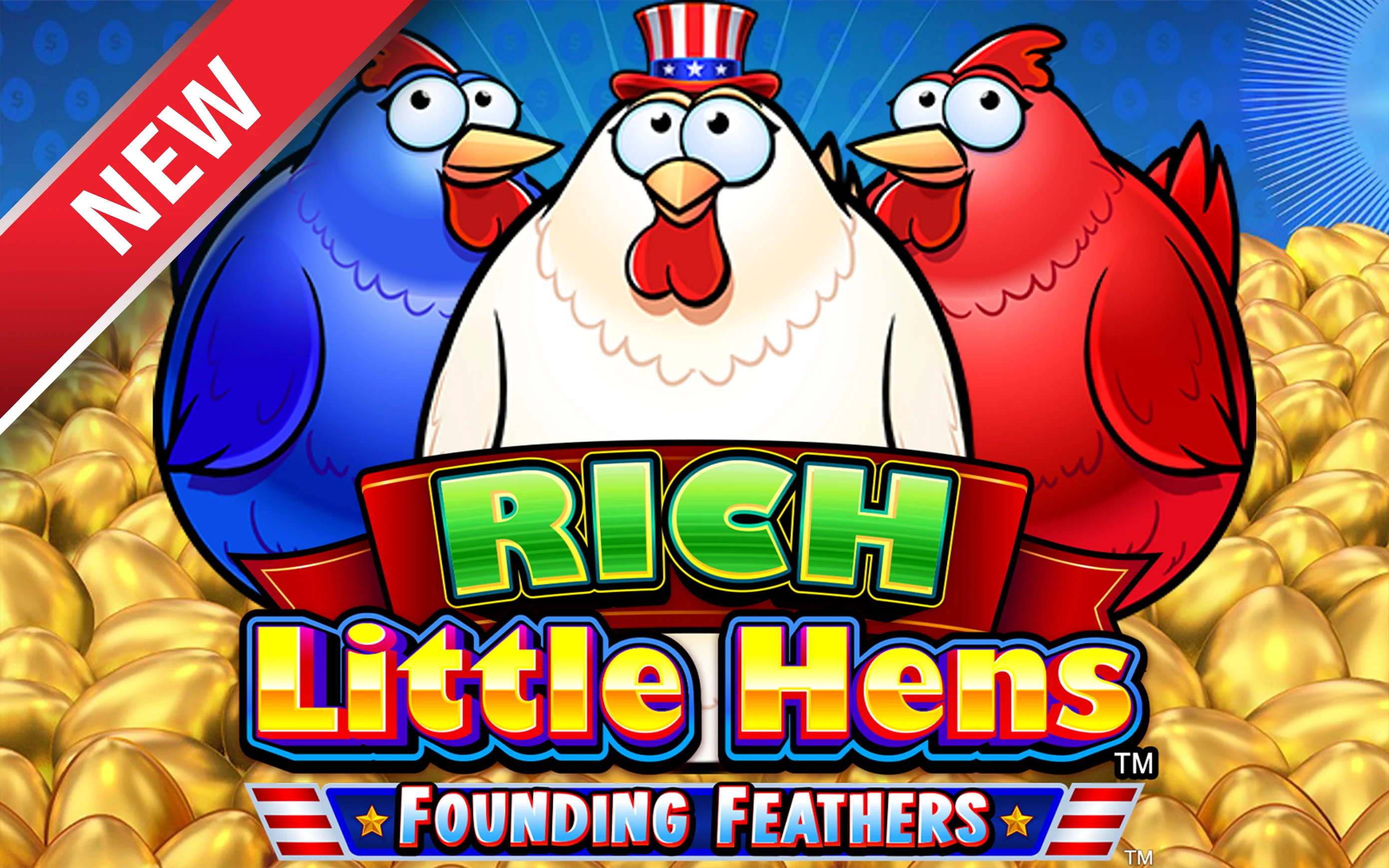 Spil Rich Little Hens Founding Feathers på Starcasino.be online kasino
