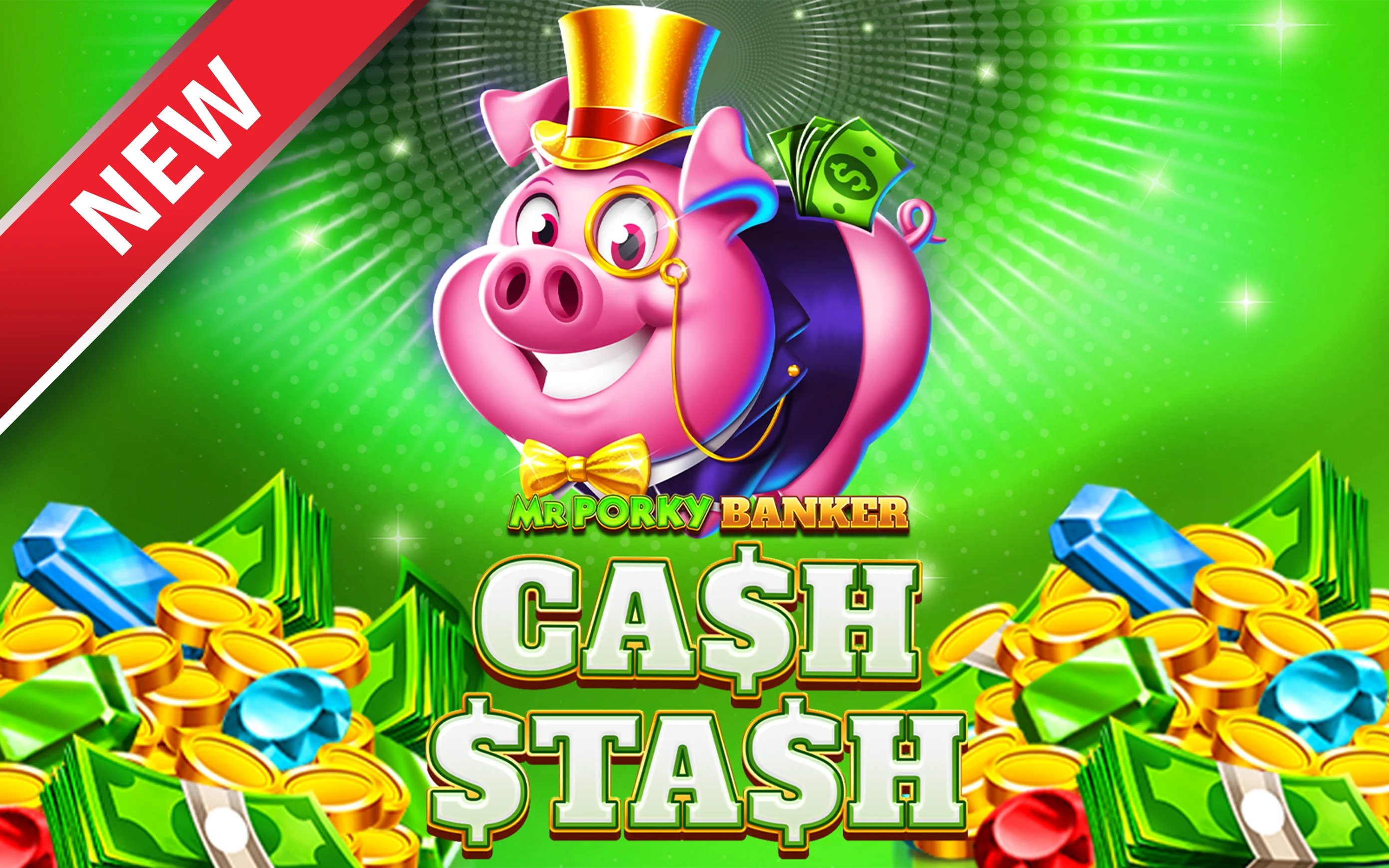 Играйте в Mr Porky Banker: Cash Stash в онлайн-казино Starcasino.be