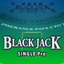 Juega a Black Jack Single Pro en el casino en línea de Solcasino.es
