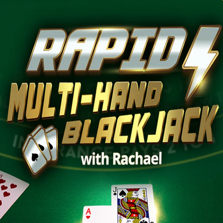 Rapid Multi-Hand Blackjack with Rachael