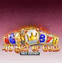 在Madisoncasino.be在线赌场上玩40 Art of Gold Dice Edition