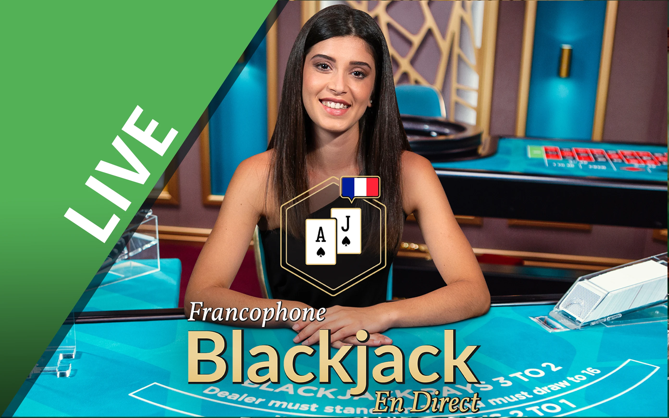 Juega a Blackjack Francophone en el casino en línea de Starcasino.be