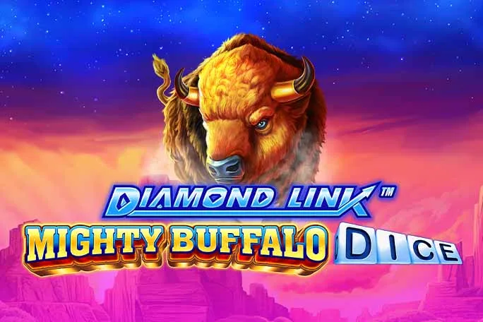 Juega a Diamond Link™: Mighty Buffalo Dice en el casino en línea de Starcasino.be