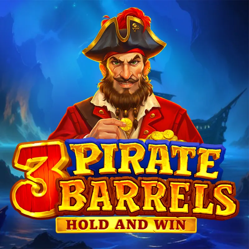 3 Pirate Barrels: Hold and Win