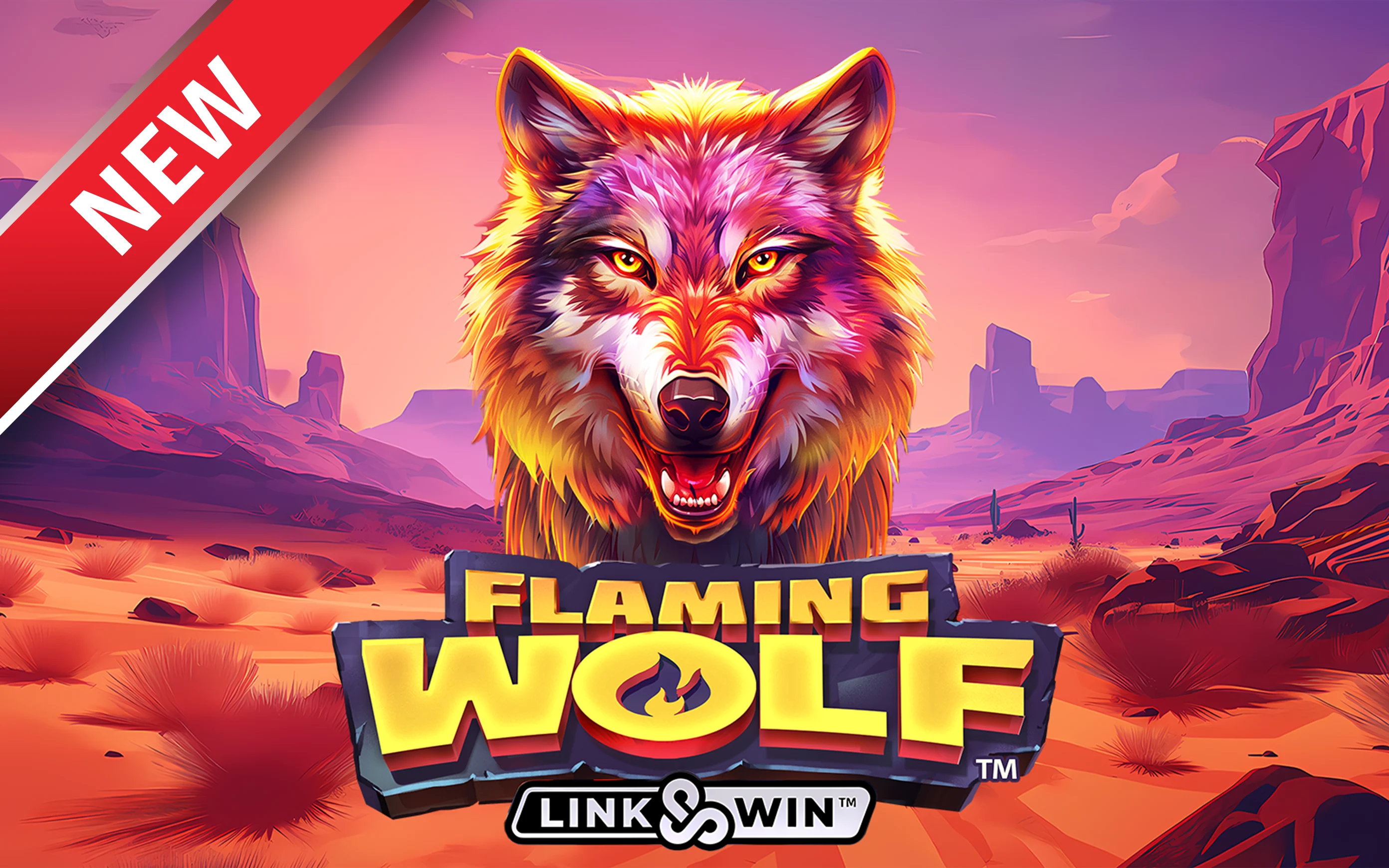 Zagraj w Flaming Wolf Link&Win™ w kasynie online Starcasino.be