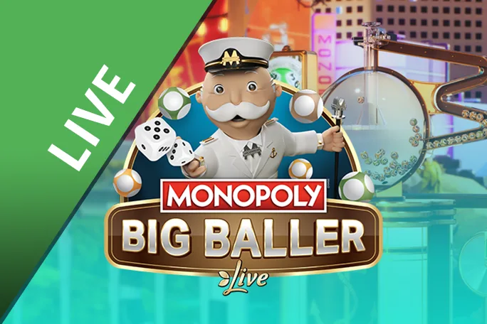 Interfaz de juego en vivo en la app Monopoly Casino