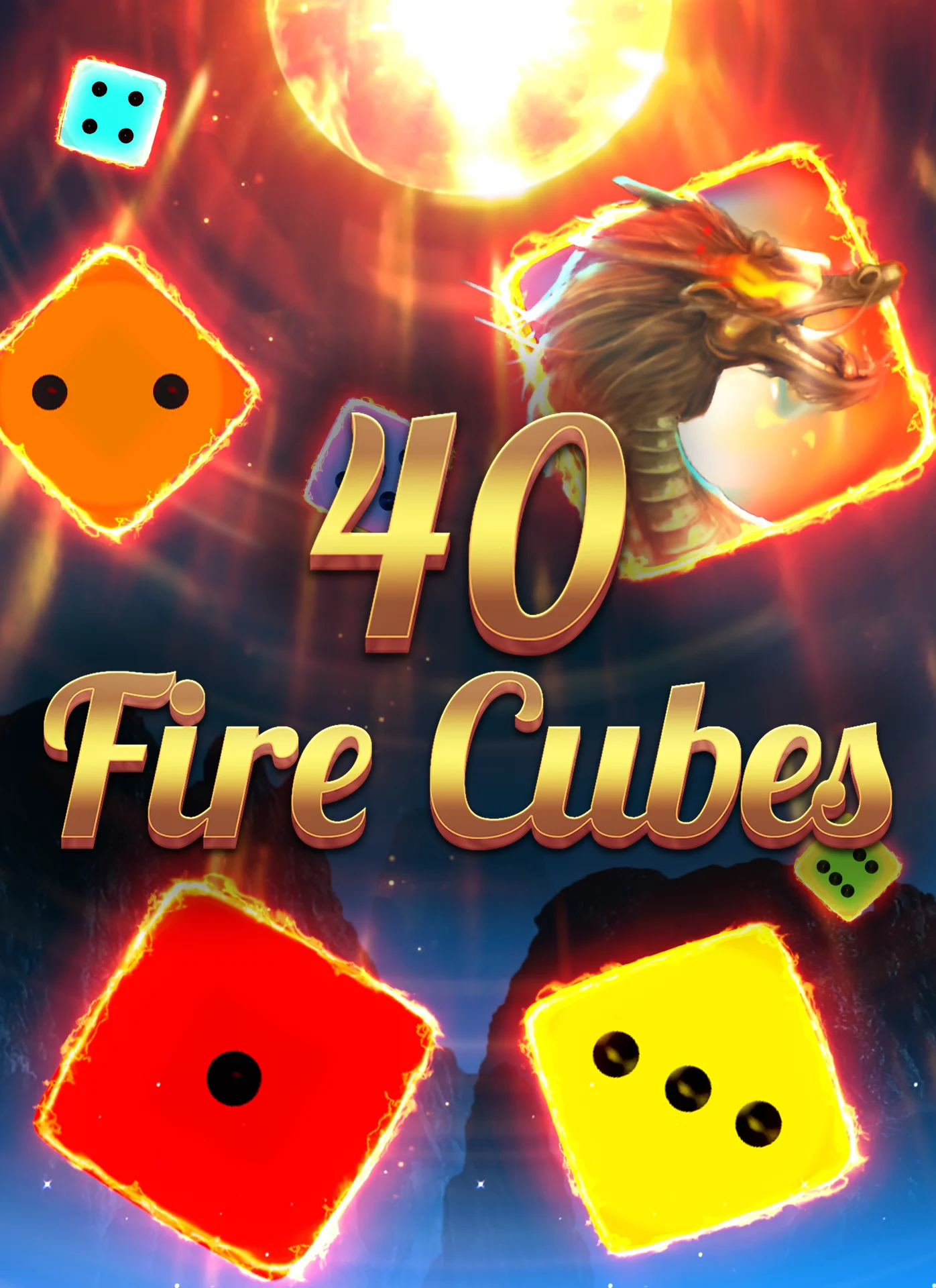 Play 40 Fire Cubes on Starcasinodice online casino