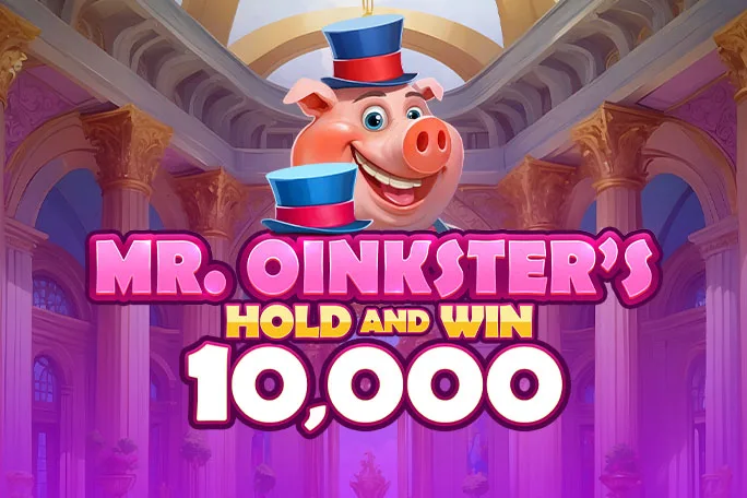 Play Mr. Oinkster's Hold and Win 10,000 on Starcasino.be online casino