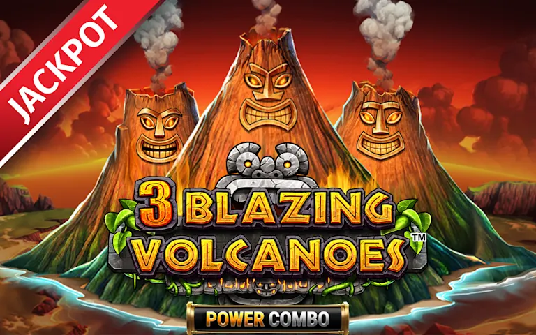 Play 3 Blazing Volcanoes™ Power Combo on Starcasino.be online casino