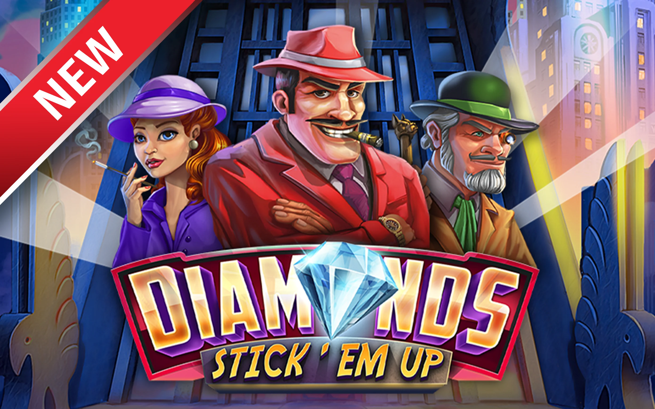 Spil Diamonds Stick 'Em Up på Starcasino.be online kasino
