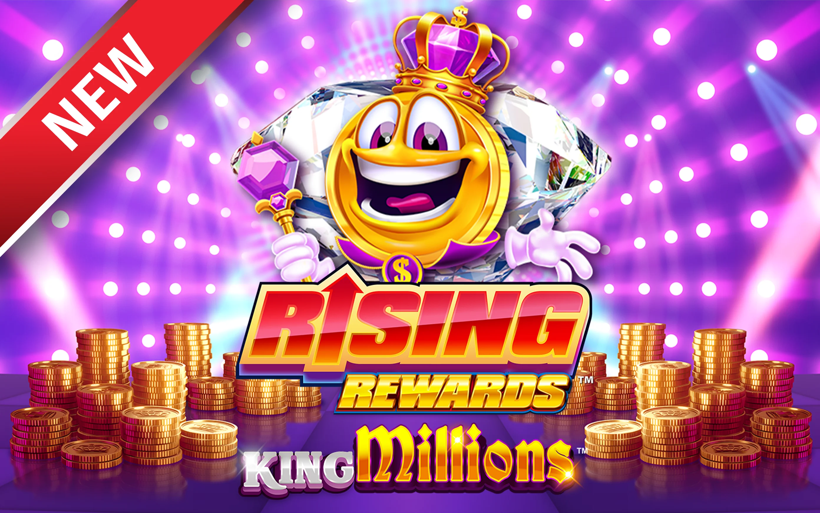Jogue Rising Rewards King Millions no casino online Starcasino.be 