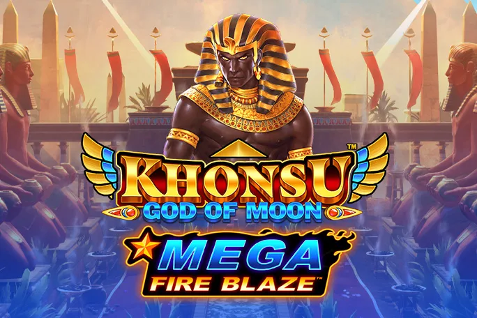 Juega a Mega Fire Blaze: Khonsu God of Moon en el casino en línea de Solcasino.es