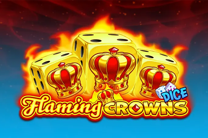 Play Flaming Crowns Dice on Casinoking.be online casino