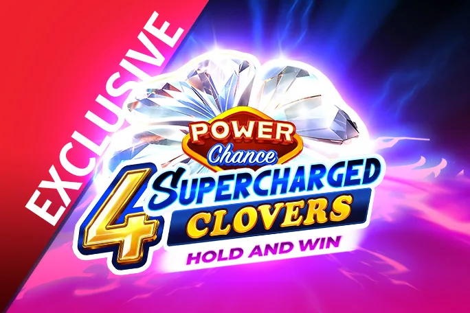 Play 4 Supercharged Clovers: Hold and Win Power Chance on Starcasino.be online casino