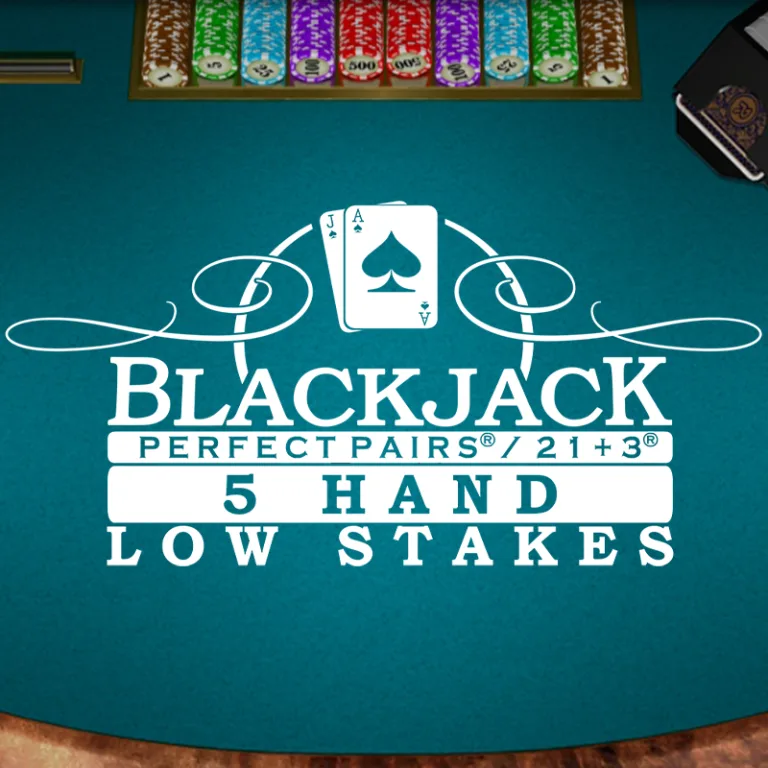 Perfect Pairs and 21+3 Blackjack 5 Hand Low