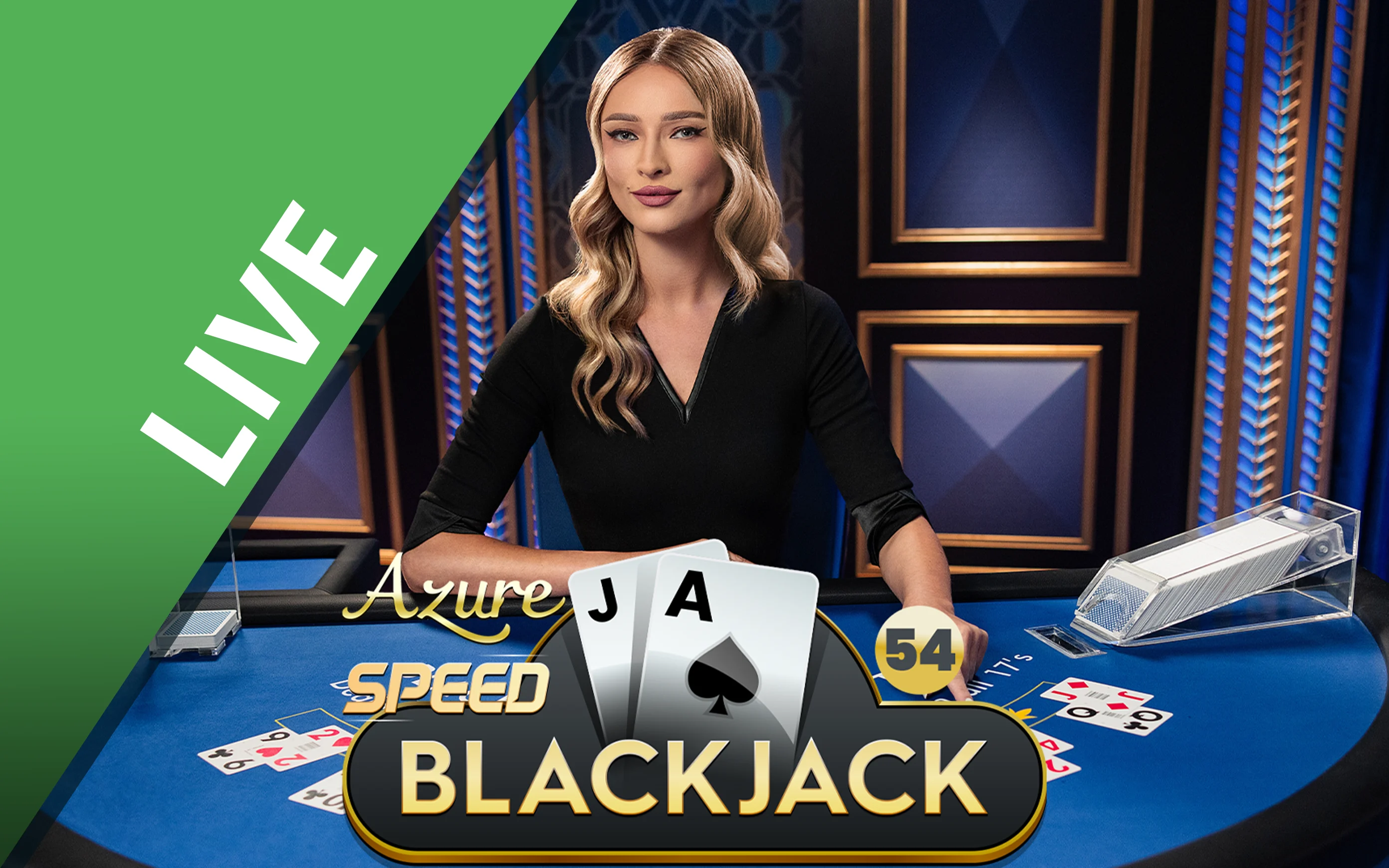 Jouer à Speed Blackjack 54 - Azure sur le casino en ligne Starcasino.be