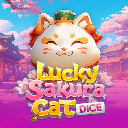 Lucky Sakura Cat Dice