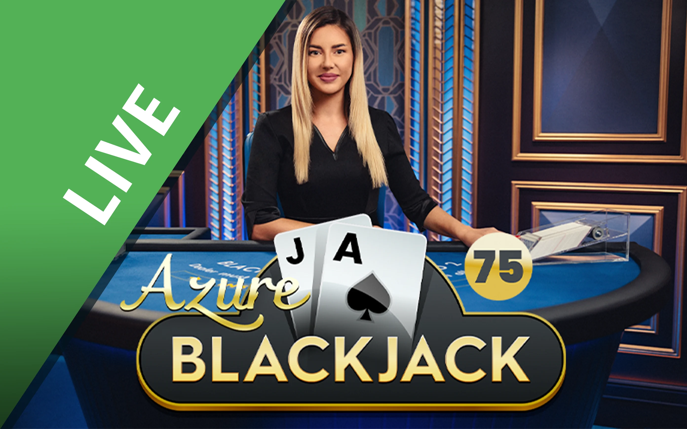 Speel Blackjack 75 - Azure bij Starcasino.nl 