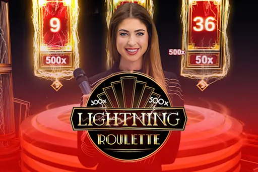 Play Lightning Roulette on Starcasino.be online casino