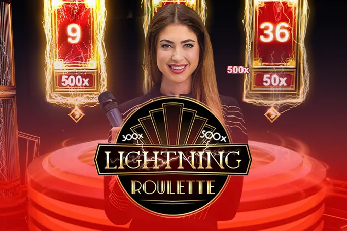 Play Lightning Roulette on Starcasino.be online casino