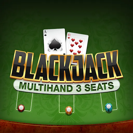 Speel Blackjack Multihand 3 Seats op Stardice.be online casino
