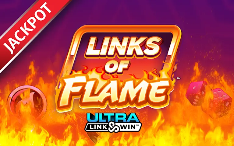 Play Links of Flame™ on Starcasino.be online casino