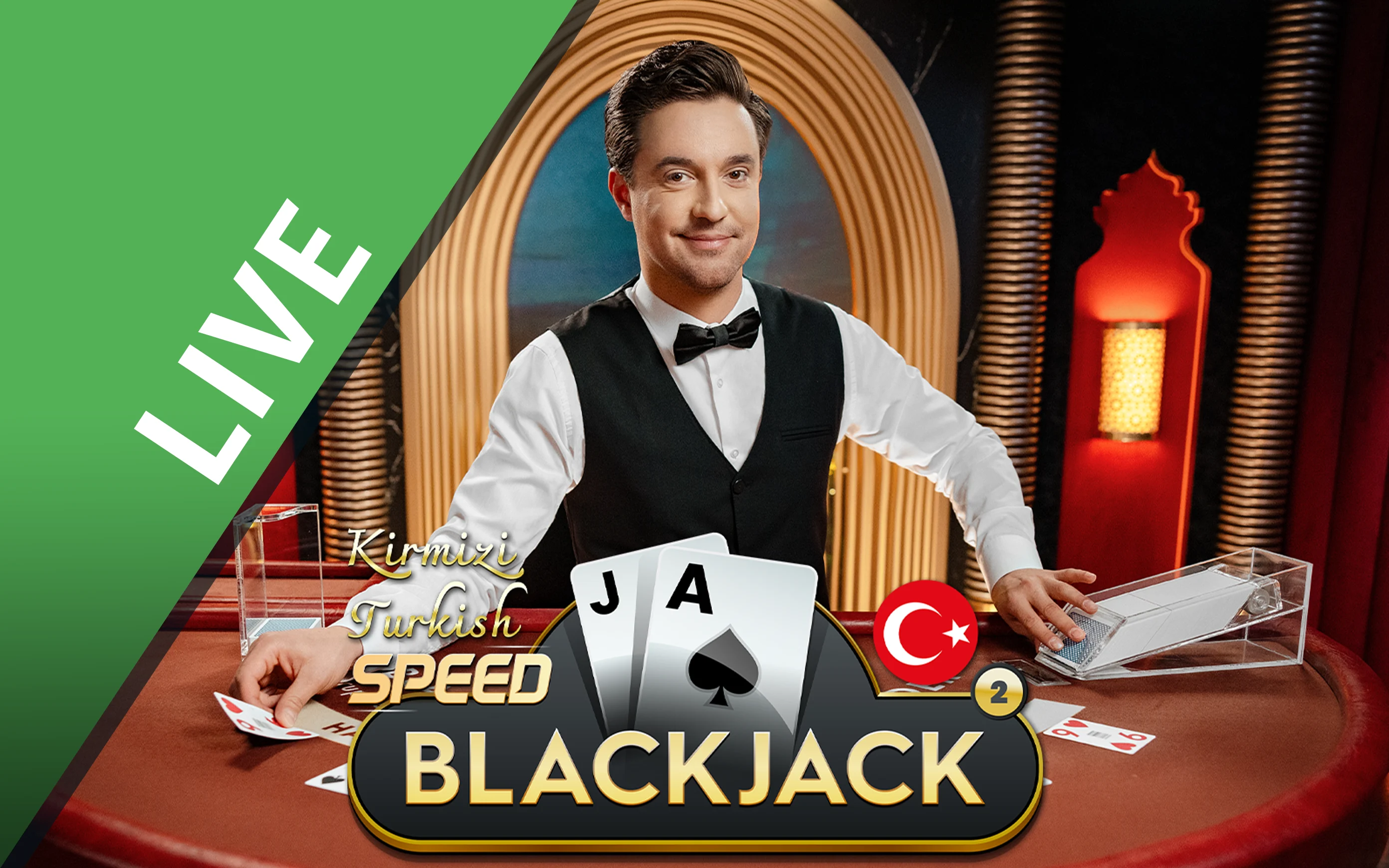 Jouer à Kirmizi Turkish Speed Blackjack 2 sur le casino en ligne Starcasino.be