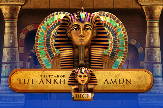 Play The Tomb of Tut-Ankh Amun Dice on Stardice.be online casino