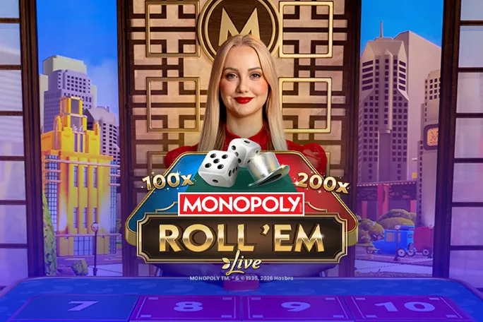 Speel Monopoly Roll 'em bij Starcasino.nl